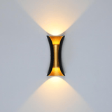 Buiten Waterdichte LED Aluminium Wandlamp - Stralend thuis Amsterdam