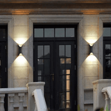 Buiten Waterdichte LED Aluminium Wandlamp - Stralend thuis Amsterdam