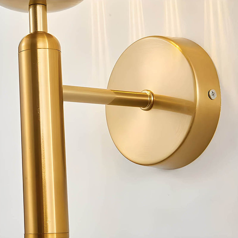 Clair Wandlamp van bewerkt glas - Stralend thuis Amsterdam