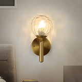 Clair Wandlamp van bewerkt glas - Stralend thuis Amsterdam