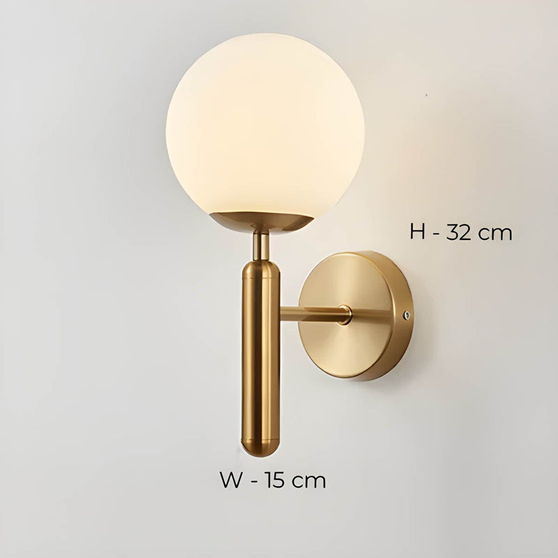 Clair Wandlamp van bewerkt glas - Stralend thuis Amsterdam