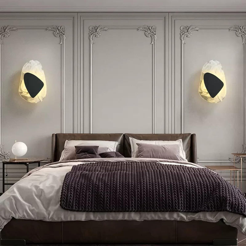 Creatieve Glazen Moderne LED Wandlamp - Stralend thuis Amsterdam
