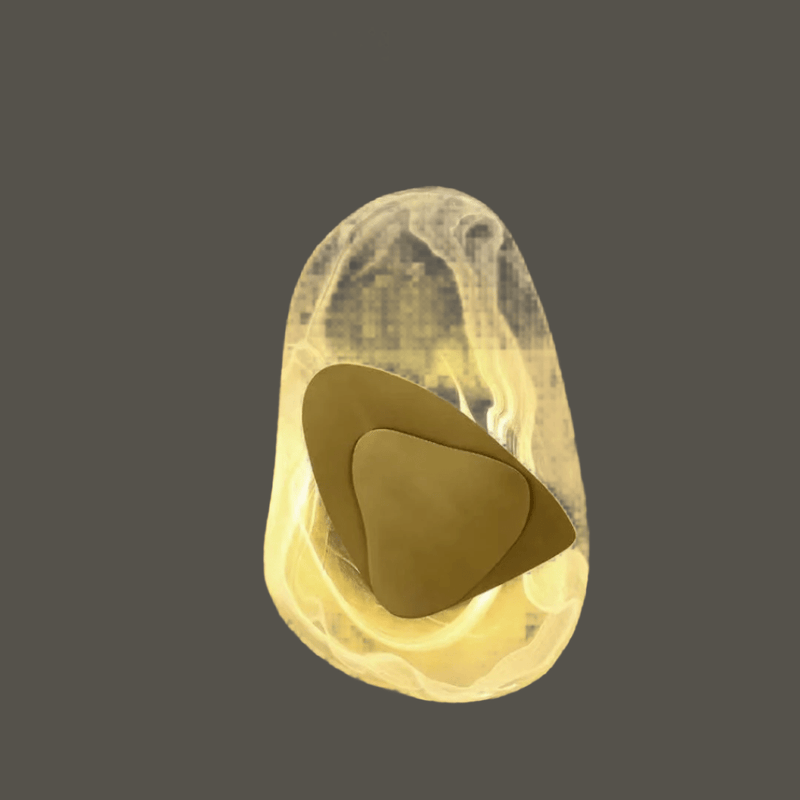 Creatieve Glazen Moderne LED Wandlamp - Stralend thuis Amsterdam