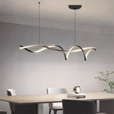 Creatieve Zwarte Moderne Led Hanglamp - Stralend thuis Amsterdam