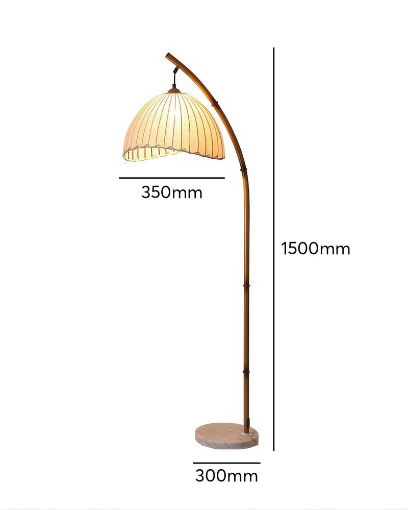 Cultural Zen Bamboo Floor Lamp Illumination - Stralend thuis Amsterdam