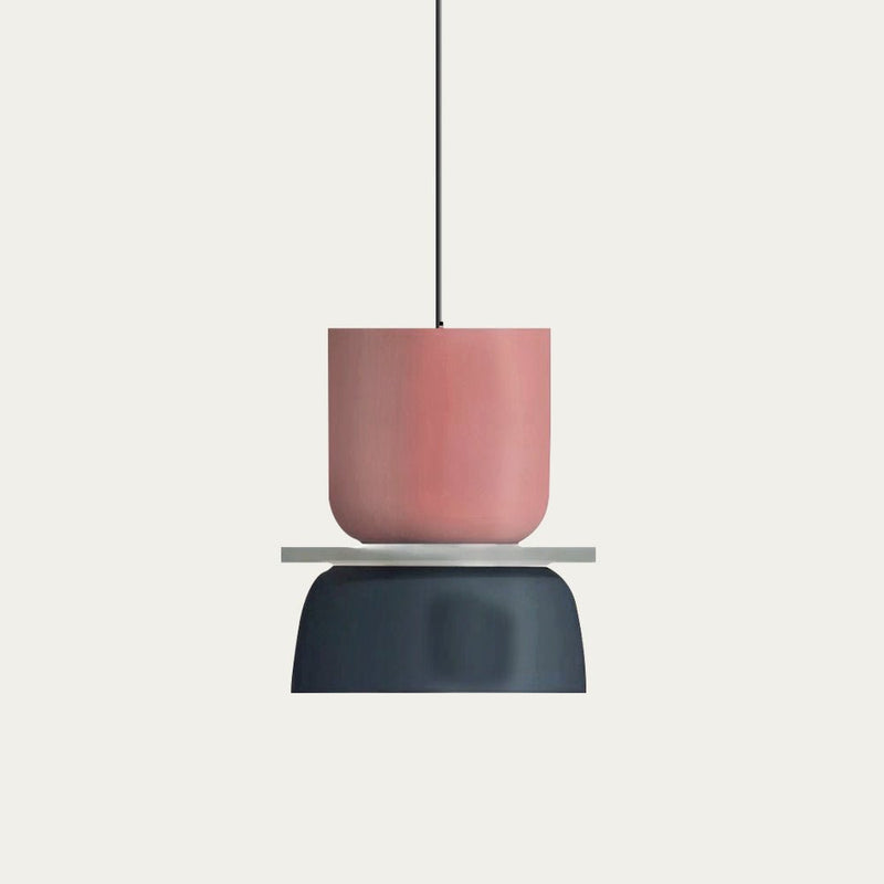 Dulcy Kleurblok Scandinavische Hanglamp - Stralend thuis Amsterdam
