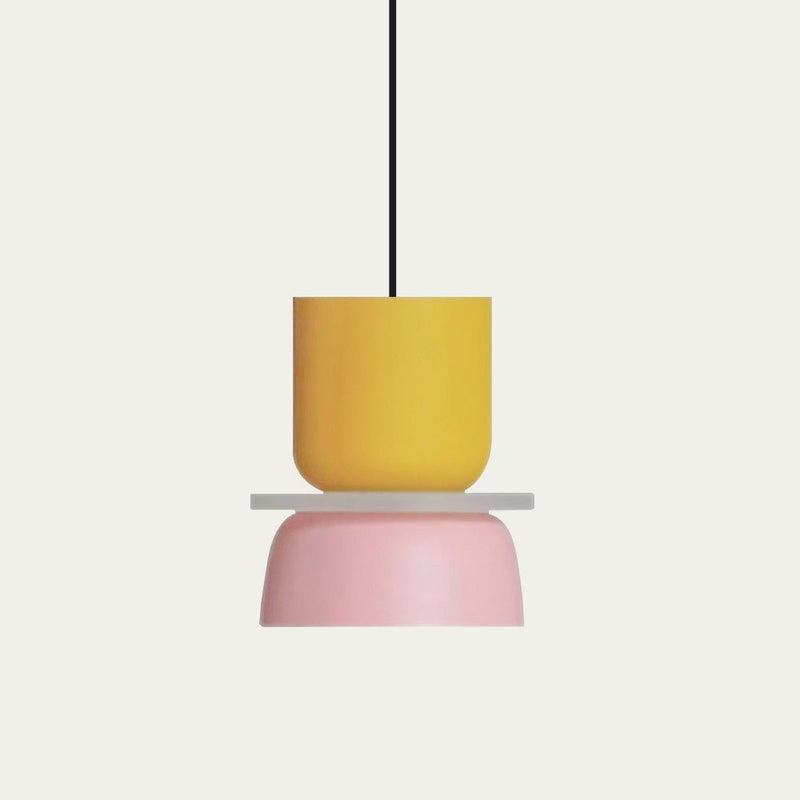 Dulcy Kleurblok Scandinavische Hanglamp - Stralend thuis Amsterdam