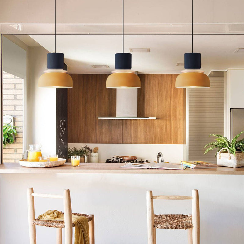 Dulcy Kleurblok Scandinavische Hanglamp - Stralend thuis Amsterdam
