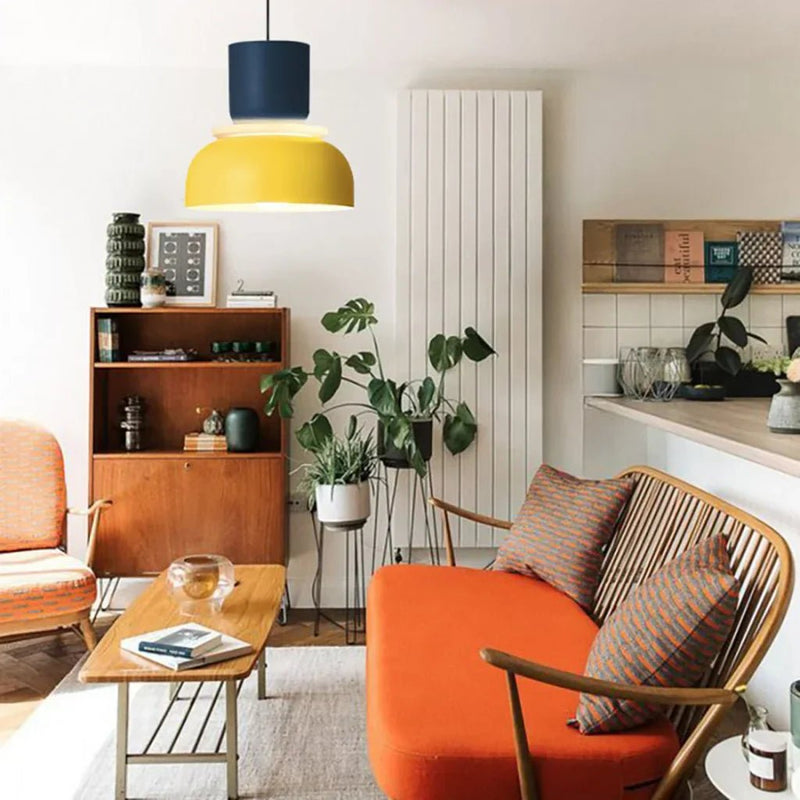 Dulcy Kleurblok Scandinavische Hanglamp - Stralend thuis Amsterdam