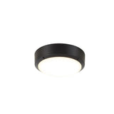 Eenvoudige buiten waterdichte aluminium ronde LED inbouw plafondlamp - Stralend thuis Amsterdam
