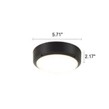 Eenvoudige buiten waterdichte aluminium ronde LED inbouw plafondlamp - Stralend thuis Amsterdam