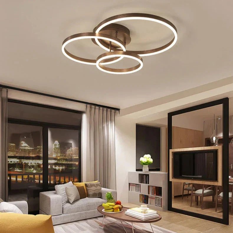 Elegant Ring Plafondarmatuur - Stralend thuis Amsterdam