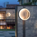 Elif Modern Moon Shape LED IP65 Waterproof Outdoor Light - Stralend thuis Amsterdam
