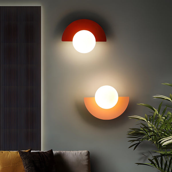 Everest - Noordse halfronde wandlamp - Stralend thuis Amsterdam