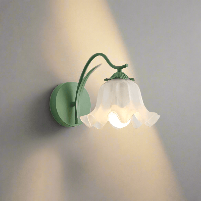 Franse Retro Tuin Bloem Wandlamp - Stralend thuis Amsterdam