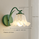 Franse Retro Tuin Bloem Wandlamp - Stralend thuis Amsterdam
