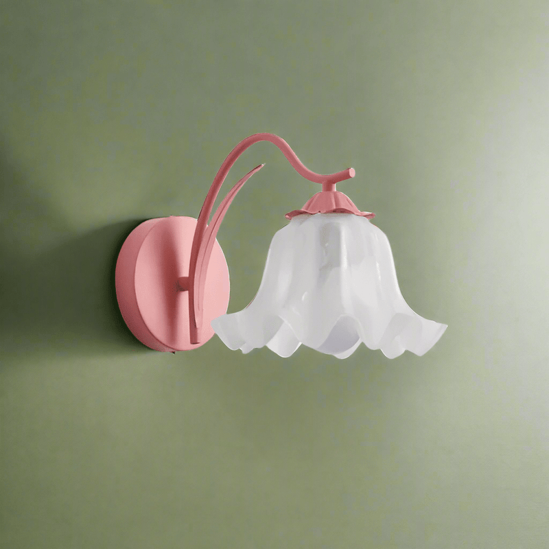 Franse Retro Tuin Bloem Wandlamp - Stralend thuis Amsterdam
