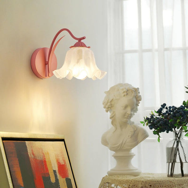 Franse Retro Tuin Bloem Wandlamp - Stralend thuis Amsterdam