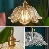 Glazen Bloem Hanglamp - Stralend thuis Amsterdam