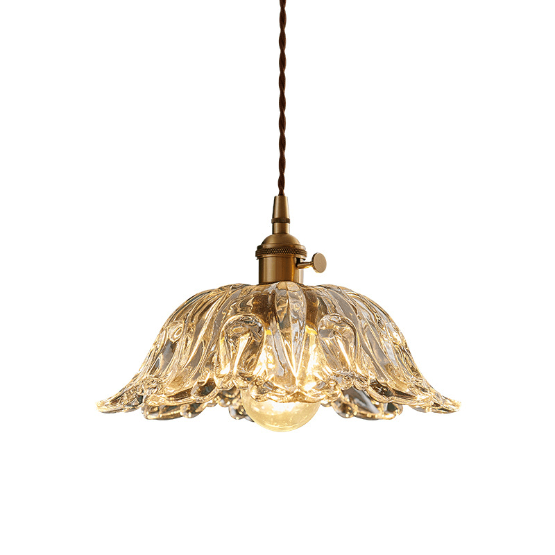 Glazen Bloem Hanglamp - Stralend thuis Amsterdam