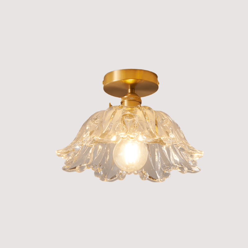Glazen Bloem Hanglamp - Stralend thuis Amsterdam