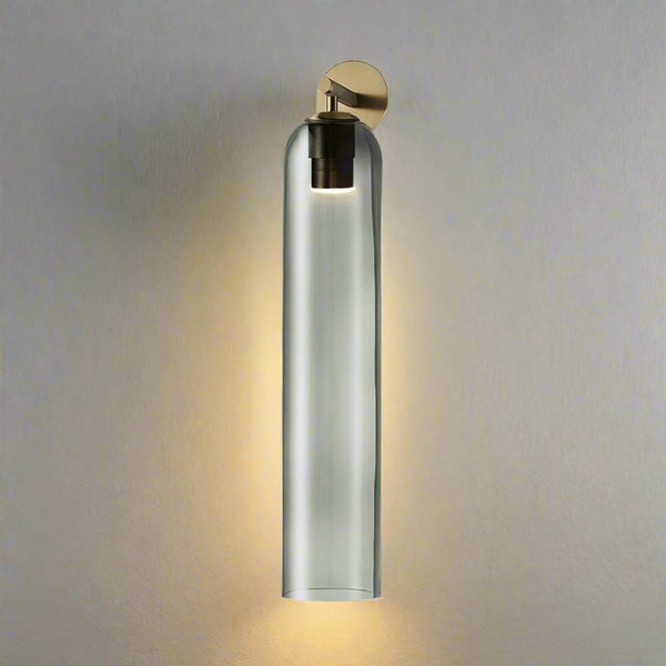 Glazen wandlamp - Stralend thuis Amsterdam