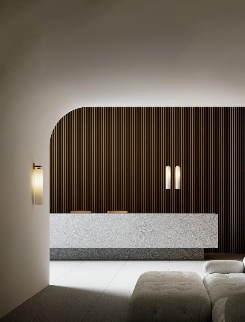 Glazen wandlamp - Stralend thuis Amsterdam