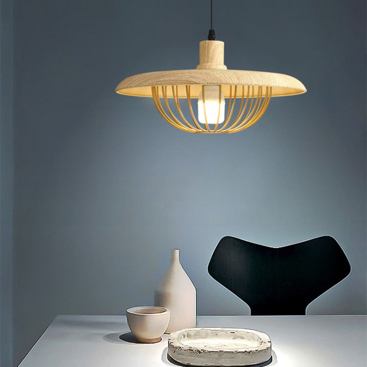 Imitatie Houtnerf Hanglampen - Stralend thuis Amsterdam