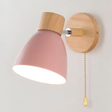 Jandiel - Hout Scandinavisch Moderne Hangende Schakelaar Wandlamp - Stralend thuis Amsterdam