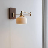 Keramische Wandlamp Met Houten Plaat - Stralend thuis Amsterdam