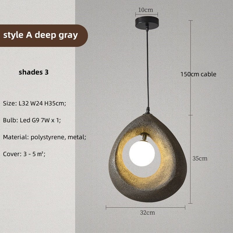 Ronde Wabi Sabi hanglamp