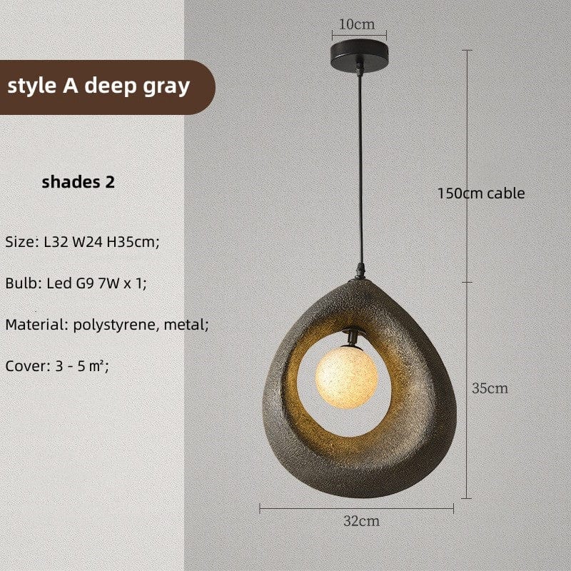 Ronde Wabi Sabi hanglamp