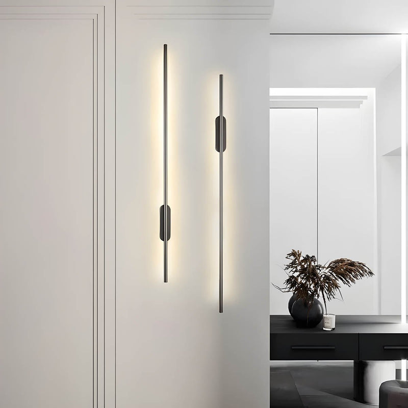 Lance | lange strip wandlamp - Stralend thuis Amsterdam