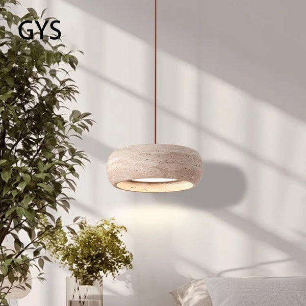LED hanglamp van steen - Stralend thuis Amsterdam