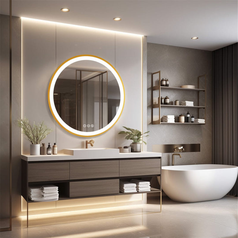 LED Spiegel Wandlamp - Stralend thuis Amsterdam