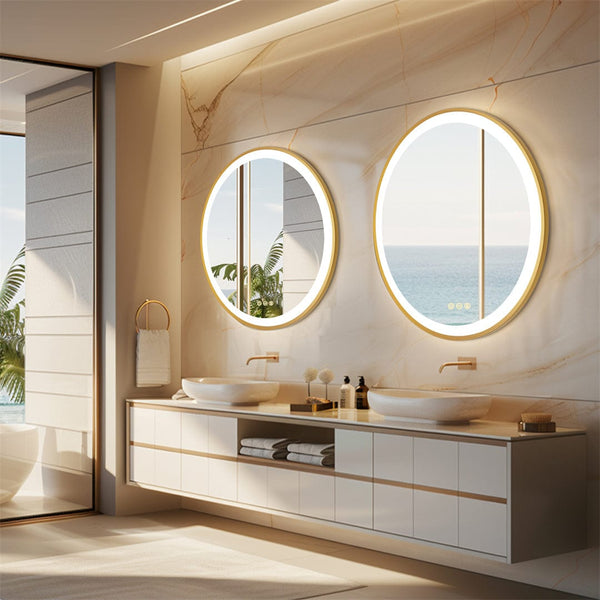 LED Spiegel Wandlamp - Stralend thuis Amsterdam