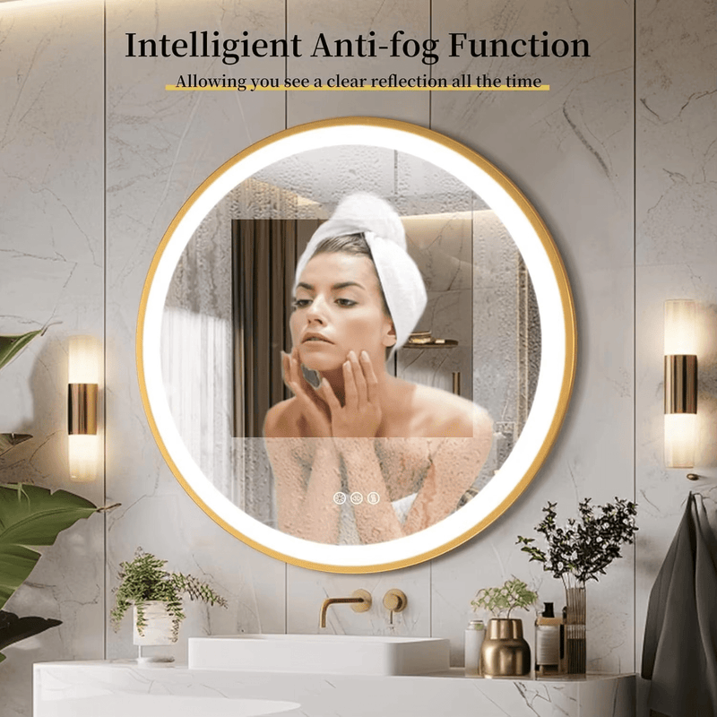 LED Spiegel Wandlamp - Stralend thuis Amsterdam