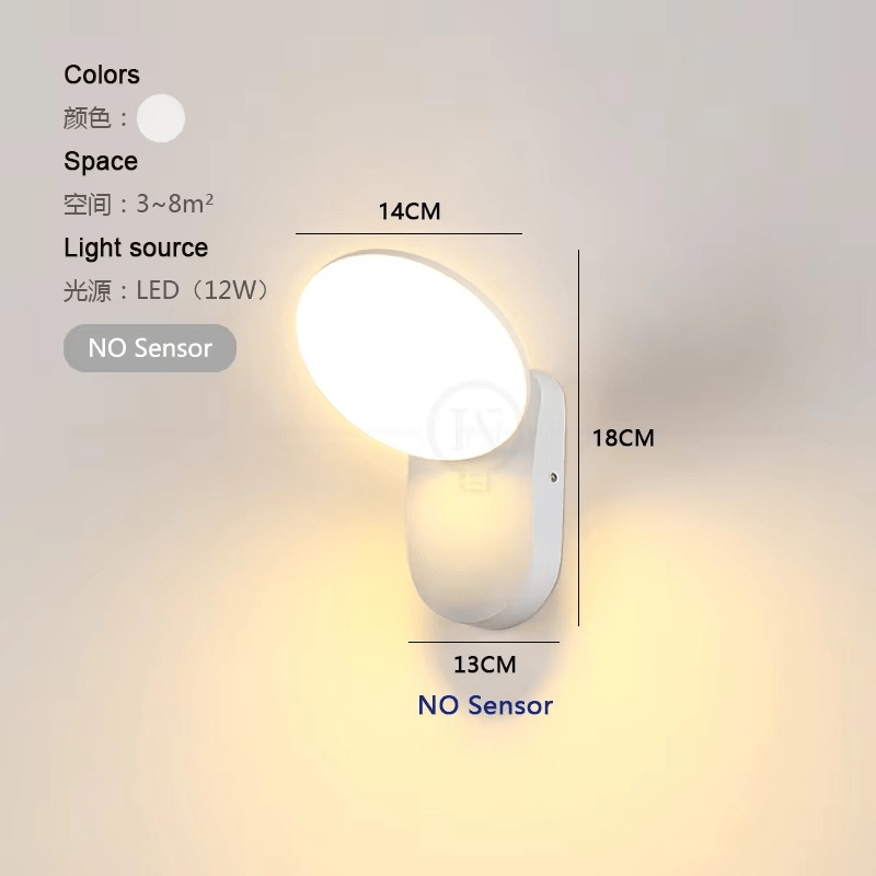 LED wandlamp met bewegingssensor - Stralend thuis Amsterdam