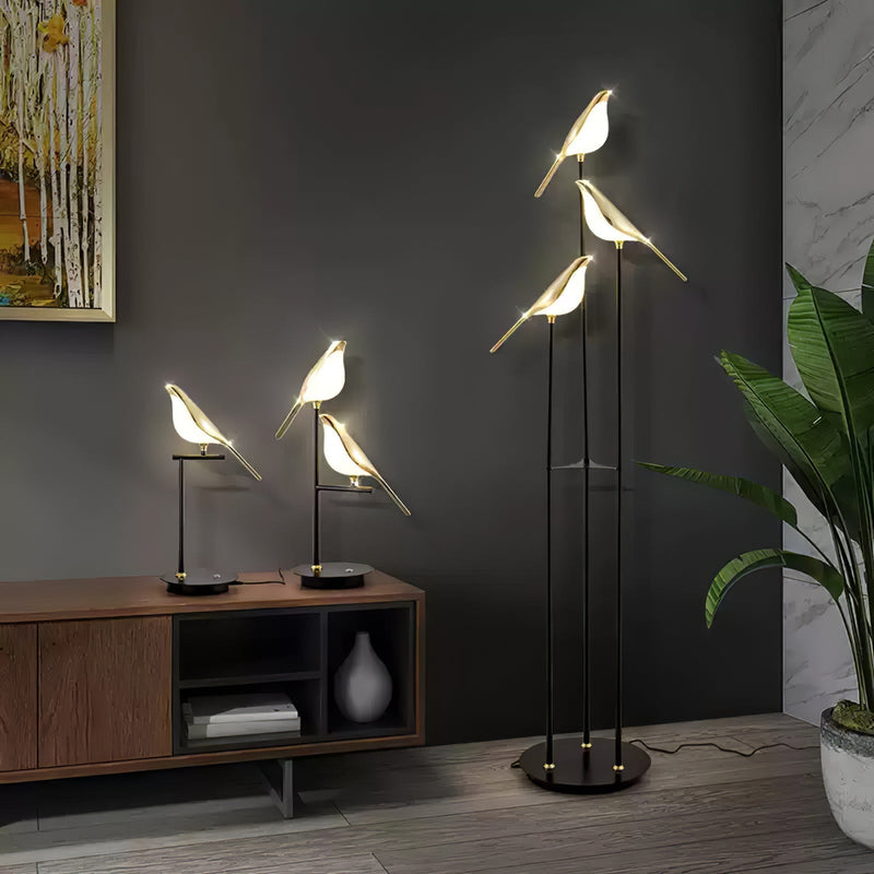 Magpie Perch Fakkellamp Vloerlamp - Stralend thuis Amsterdam