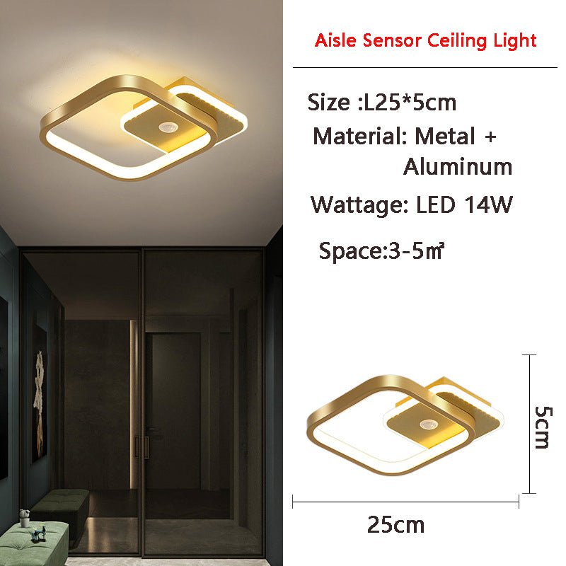 Menselijke PIR Motion Sensor LED Plafondlamp - Stralend thuis Amsterdam