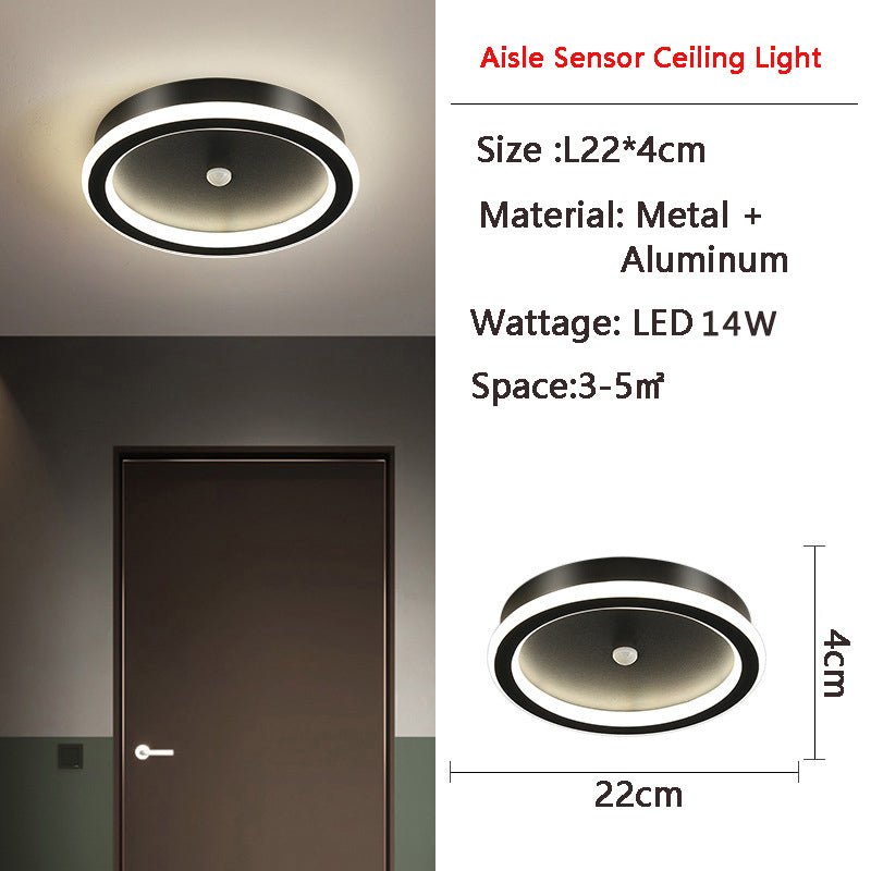 Menselijke PIR Motion Sensor LED Plafondlamp - Stralend thuis Amsterdam