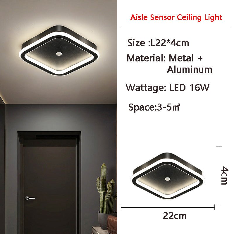 Menselijke PIR Motion Sensor LED Plafondlamp - Stralend thuis Amsterdam