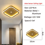 Menselijke PIR Motion Sensor LED Plafondlamp - Stralend thuis Amsterdam
