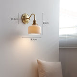 Messing keramische wandlamp - Stralend thuis Amsterdam