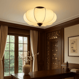 Middeleeuwse zijden plafondlamp - Stralend thuis Amsterdam