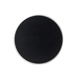 Minimalistische runde LED - Wandleuchte aus Metall für den Außenbereich - Stralend thuis Amsterdam