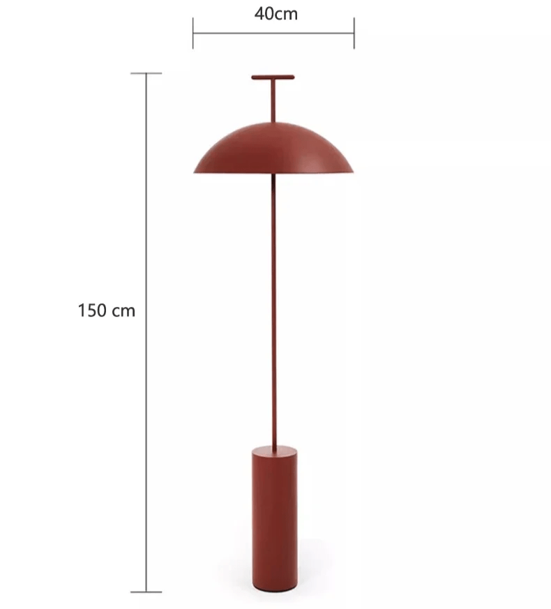 Minimalistische Scandinavische vloerlamp - Stralend thuis Amsterdam