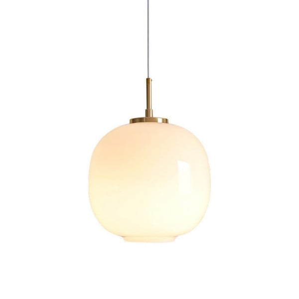 Moderne Scandinavische Opaalglas Radihous Hanglamp