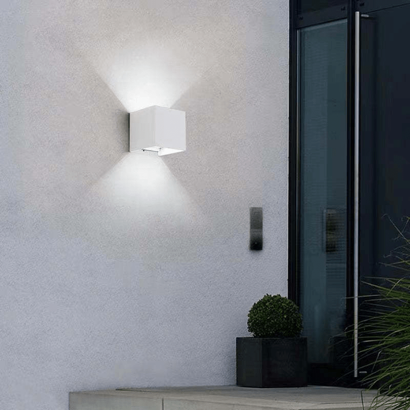 Moderne Aluminium Waterdichte LED Wandlamp Buiten Binnen Gebruik - Stralend thuis Amsterdam