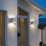 Moderne Aluminium Waterdichte LED Wandlamp Buiten Binnen Gebruik - Stralend thuis Amsterdam